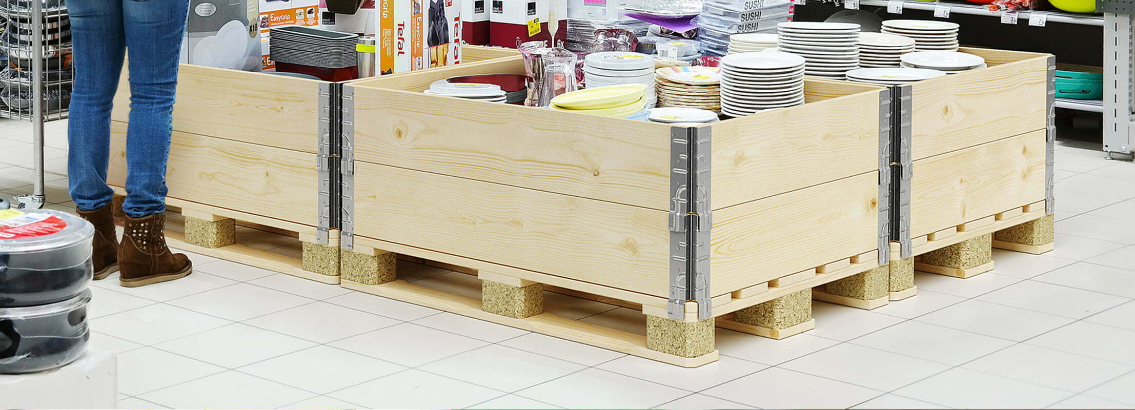 Pallet Collars - Packaging Solution Picture