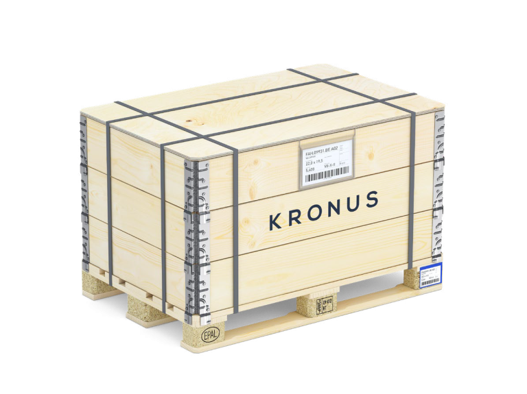 Complete pallet box solution by KRONUS
