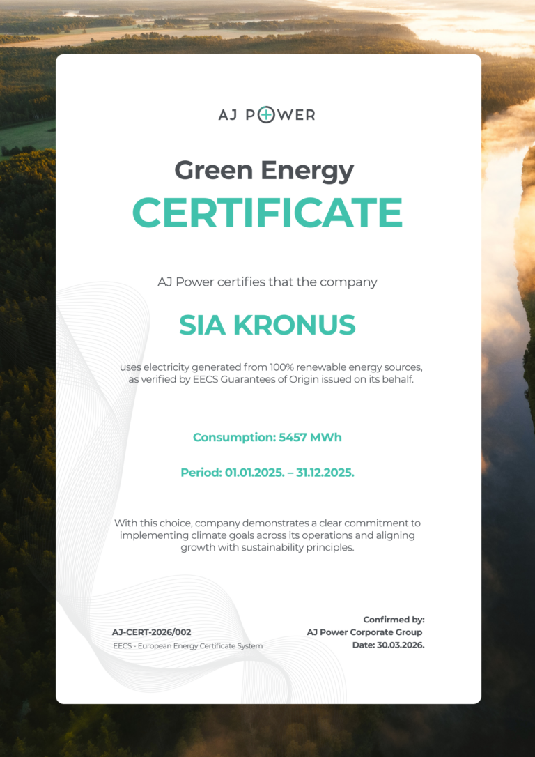 SIA KRONUS – ENG